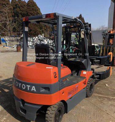 Professional sales of second-hand forklifts, large Heli 10 ton forklifts