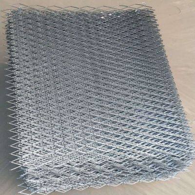 Galvanized diamond-shaped steel plate net, stainless steel metal expansion net, steel structure platform foot steel plate