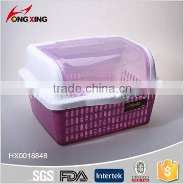 Storage basket plastic drain basket bunk dripping sieve bowl kitchen