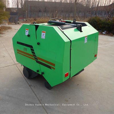 Hot Selling Agricultural Machinery Silage Grass Straw Hay Round Baler Bundling Machine