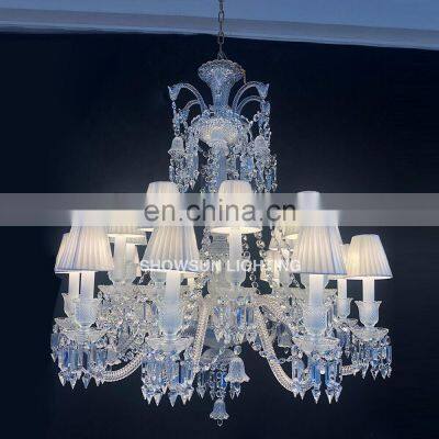 large hotel lobby chandelier decorative european vintage luxury modern crystal chandeliers lighting