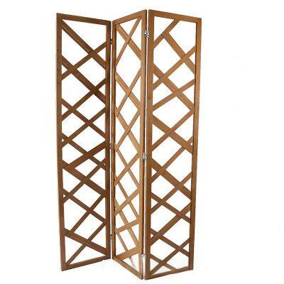 Carved Hollow-cut Wood Room Divider photo-2