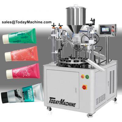 Automatic Plastic Soft Tube Lotion Soft Alu Tube Filling and Sealing Machine