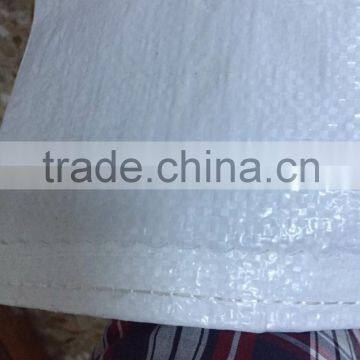 milk white color agriculture bag /pp woven bag bean soybean bag