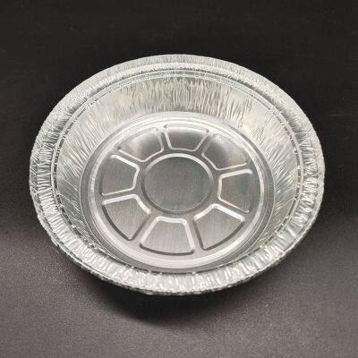 600ml Round Tin Foil Pie Dish Disposable Pizza Platter