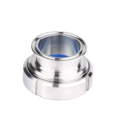 Glass Tube Circular Thread Welded Slipknot Observation Barrel Flange 316304 Stainless Steel Loose-jointed Sight Glass