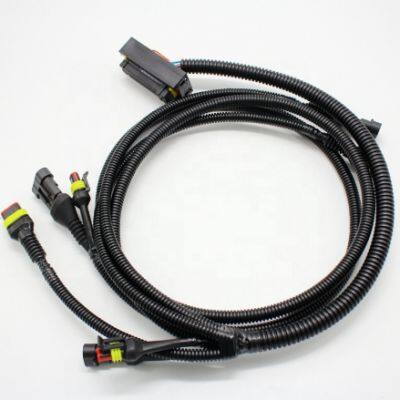 Elektronische industrielle Steuerung, Elektromaschine, Luftautomatik, Computer, Crimp-Kabelbaum