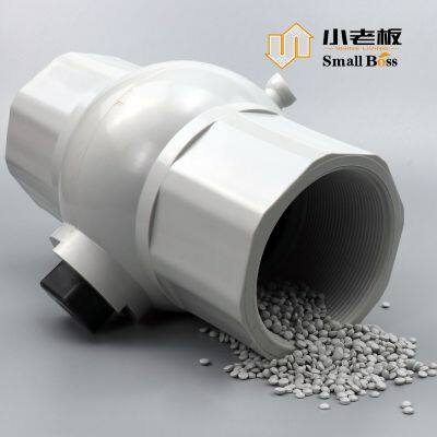 Factory Directly Conduit Pipes Raw Material Rigid Pvc Compound Granules photo-6
