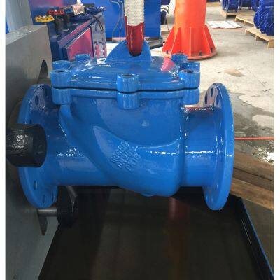 DIN Swing Check Valve DN40-DN600 Size Range, PN10/PN16 Pressure, Ductile Iron Body for Industrial Pipelines photo-4