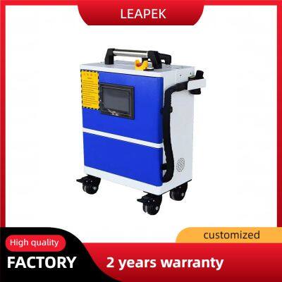 Suitcase 200W 300W Pulse Laser Rust Remover Handheld for Metal Wood Painting Rust Oil Graffiti Removal photo-2