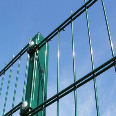 2D Double Wire Mesh Fence High Security Panel for Perimeter Protection photo-1