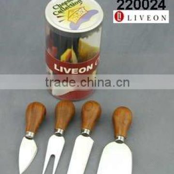 Liveon 4-piece Petite Cheese Knife Set