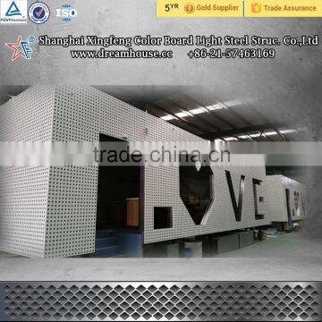 New style light Steel Structure Villas/ Light Steel Frame Homes/modern cheap light steel structure prefab tiny houses villa