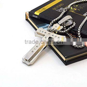 Custom Logo Wholesale Cross Pendant Bulk Sale Believer Cross Pendants With Diamonds photo-3