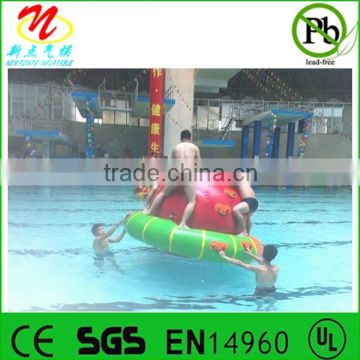 Inflatable roller ball rocker fabulous inflatable water rotate spinner