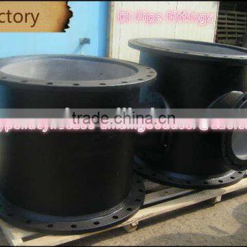 All flanged tee(equal & reducing)-- ISO2531 EN545 DI Pipe Fittings