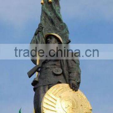 Bronze Soviet Union Statue of red army