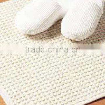 100% cotton bath mat