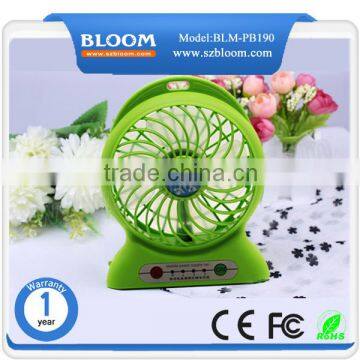 Hot New Products 2016 Gifts Fan With Power Bank Supply . Portable Power Bank Fan in America photo-4
