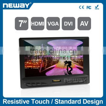 7 inch TFT LCD VGA HDMI input Touch Screen LCD Monitor