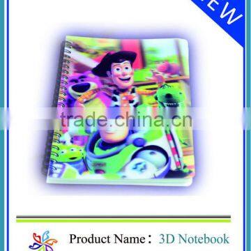 Custom school agenda 3D notebook