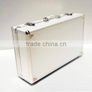 AN57 ANPHY Aluminum Storage Suitcase High Grade Flannelette Settle EVA Panel Transfer Case Large AL Box Handle 46*28*13cm Strong photo-6