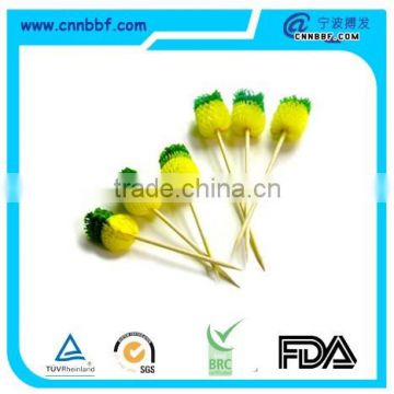 Novelty decorate toothpick nice wooden pock for party