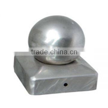 Top Sale 121x121mm Orbicular Shape Aluminum Fence Post Cap photo-6
