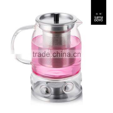 2015 New Products Western Style Teapot, Teapot With Warmer Candle