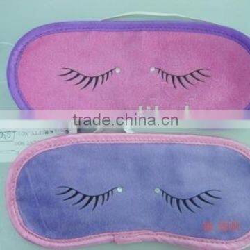 embroidered sleep mask