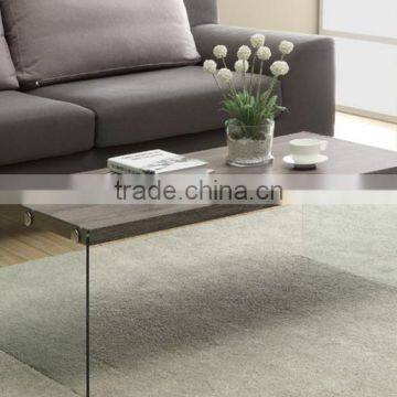 Contemporary look Coffee Table, Latest design Chic Dark Taupe Reclaimed Wood-Look Top