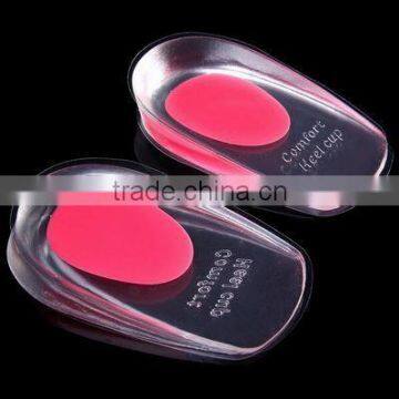 Hot sale gel shoe pad,gel insoles heel cushion,pu gel pad for heel KS C 55