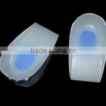 Hot sale gel shoe pad,gel insoles heel cushion,pu gel pad for heel KS C 101