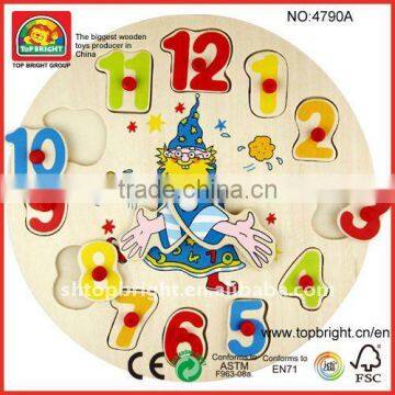 educational clocks for toys conform to EN71 ASTM