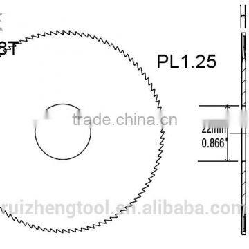 long live service_no burr PL1.25mm carbide flat Slotter cutter for slica