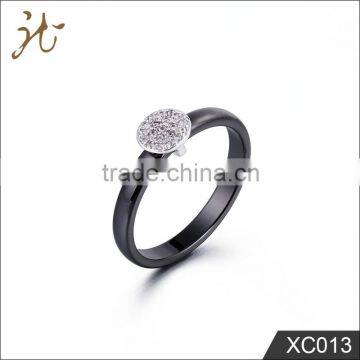 Fashion newest ceramic finger rings for women