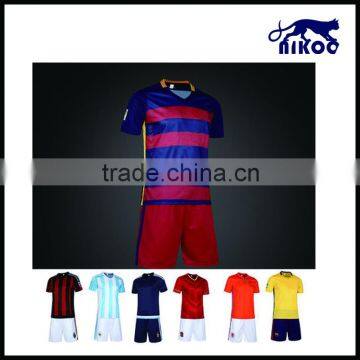 High qulaity team soccer jersey, football jersey sublimation, club soccer jersey