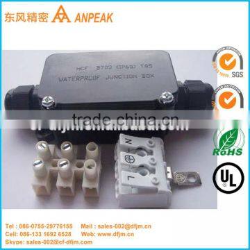 IP68 waterproof plastic electric junction box