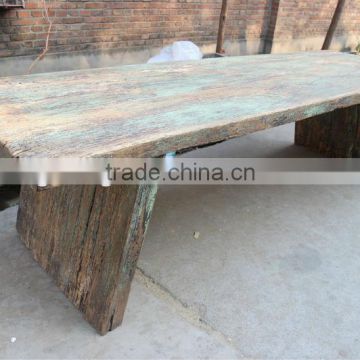 Antique recycle wood dinning table