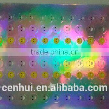 2015 customize special format fluorescent stickers