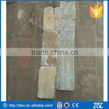 rusty slate Cultural stone wall panel,natural decorative stone