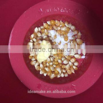 Avon Supplier Foldable Microwave Silicone Popcorn Maker SGS,FDA,LFGB Certified Popcorn Bowl photo-6
