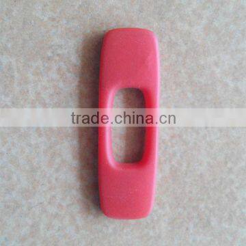 Two color silicone eyeglasses nose pads