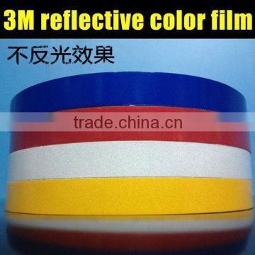 3 M car reflective sticker tape 3M reflective strips Luminous Tape Decal Vinyl 1.5CM*46m/Roll