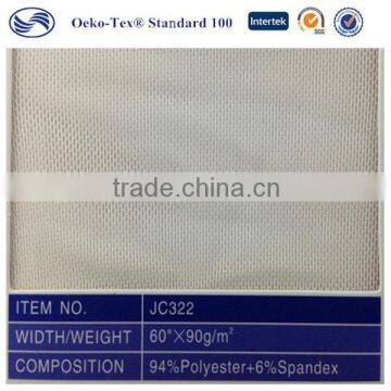 diamond polyester mesh lycra spandex fabric