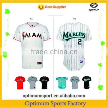 Fashion Design Colorful Sublimated High Quality Baseball Jersey