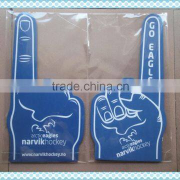 eva foam hand,cheering foam sponge hand,foam hand sponge hand ofam finger