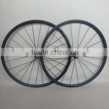 UDELSA Chinese Carbon Wheels Road 24mm Deep Clincher 20.5mm wide Cheap Wheelset F=20H R=24H