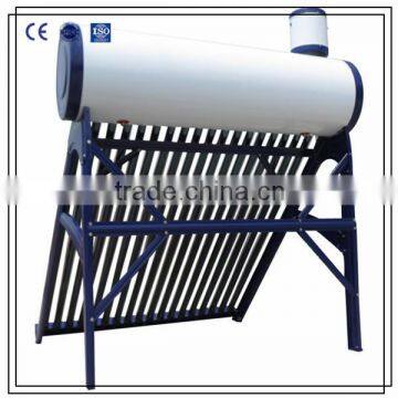 Best Price Compact Low Pressure Solar Water Heater With Assistant Tank photo-2