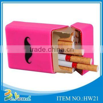 Hot sale soft waterproof OEM silicone branded cigarette case